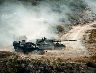Παρακολούθηση βολών Πυροβολικού και Πολλαπλών Εκτοξευτών Πυραύλων από το Δ' ΣΣ για τον Α/ΓΕΣ (φωτό)